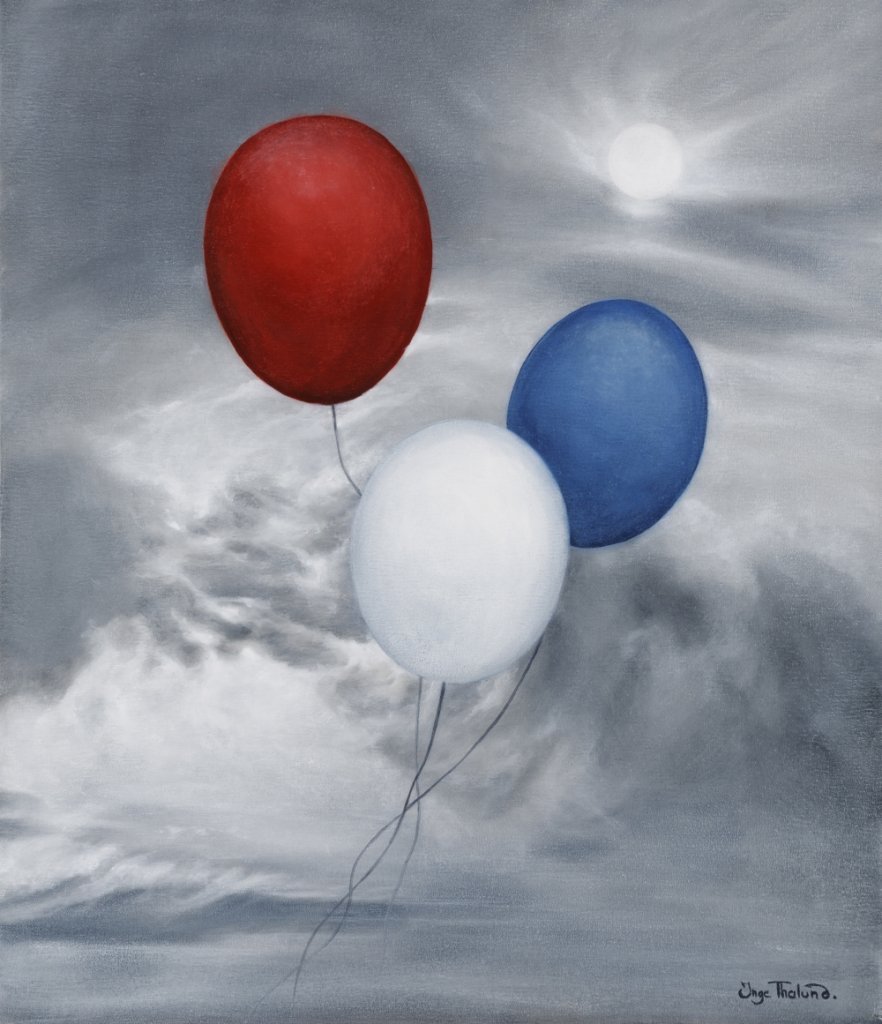 Balloons Red, White and Blue
