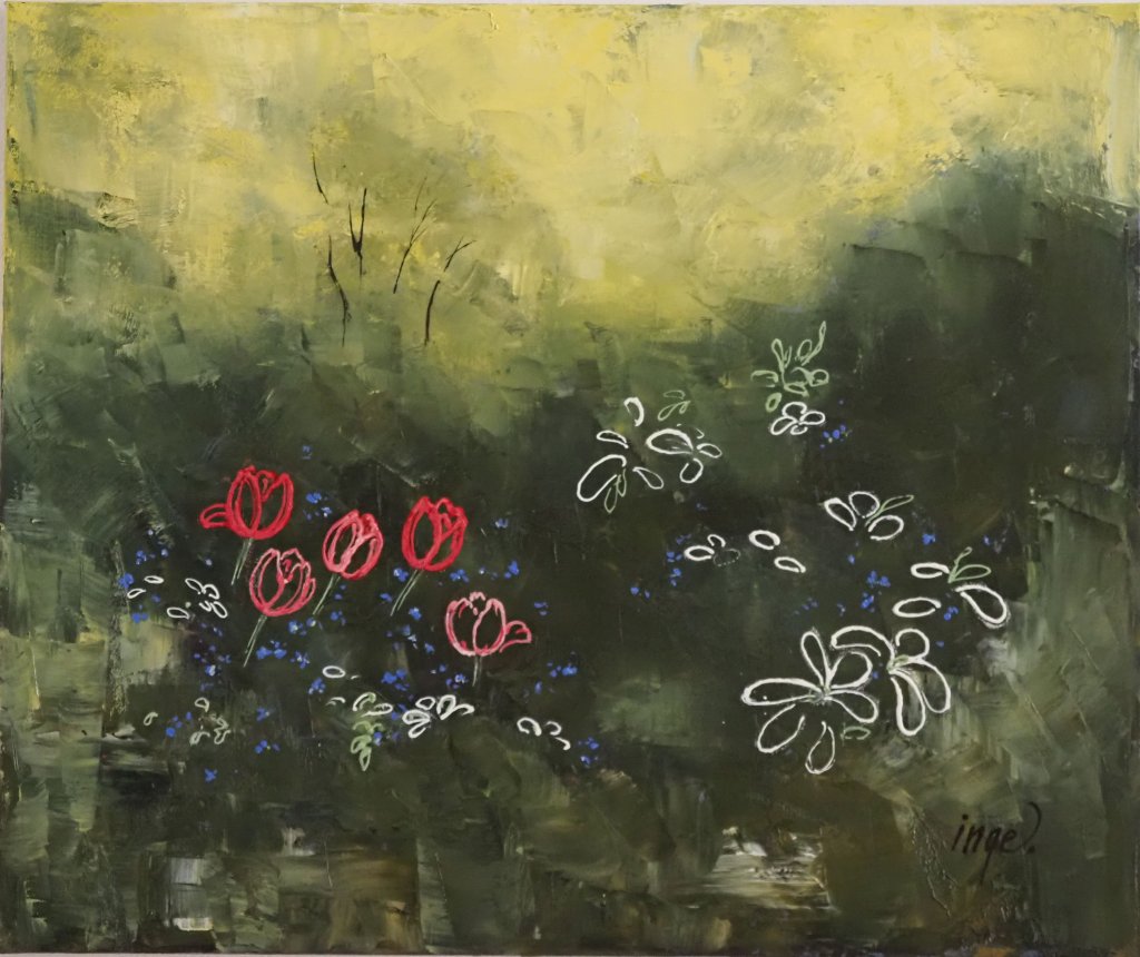 The pleasure of a Garden in Spring 
